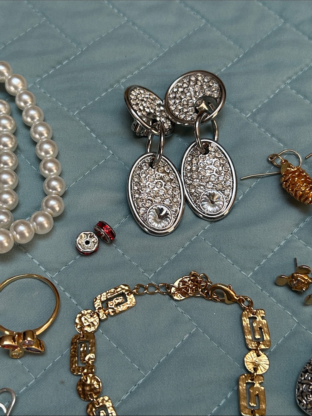 Vintage & Modern Jewelry Reseller Lot Mixed Estate Statement Necklaces Earrings - Picture 10 of 12